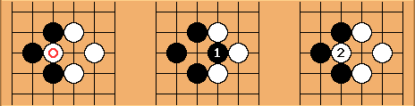A go diagram showing 'ko'